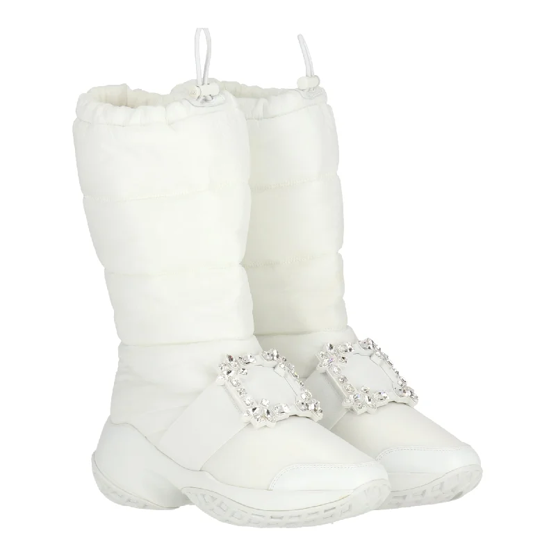 Roger Vivier Womens White Boot