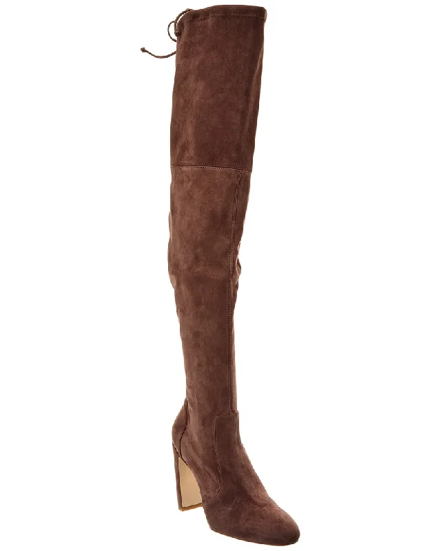 Stuart Weitzman Vidaland 100 Suede Over-The-Knee Boot