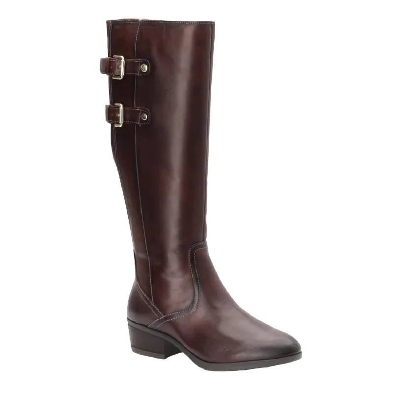 Women's Daroca Over The Knee Boot In Olmo