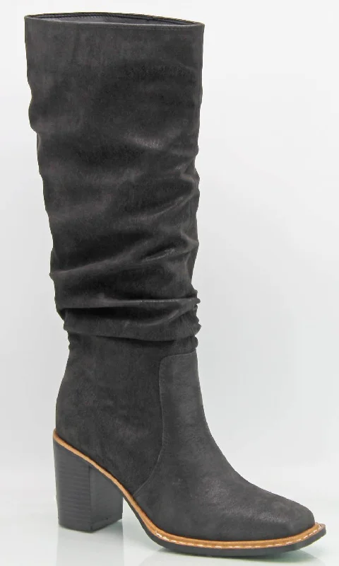 Women's Viktorya Heeld Boots In Black