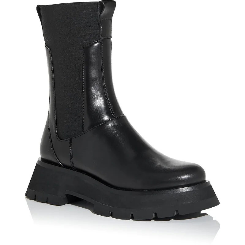 Comfortable Shoes 3.1 Phillip Lim Womens Kate Leather Round Toe Mid-Calf Boots
