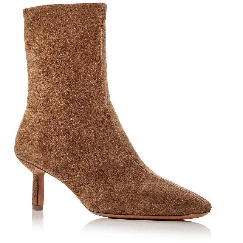 Chic Breathable Shoes 3.1 Phillip Lim Womens Suede Zipper Mid-Calf Boots