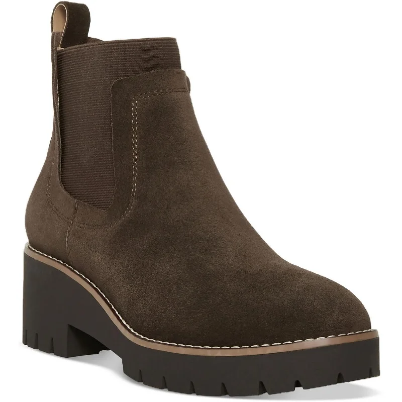 Soft Cushion Shoes Discount Aqua College Womens Demi Suede Waterproof Chelsea Boots
