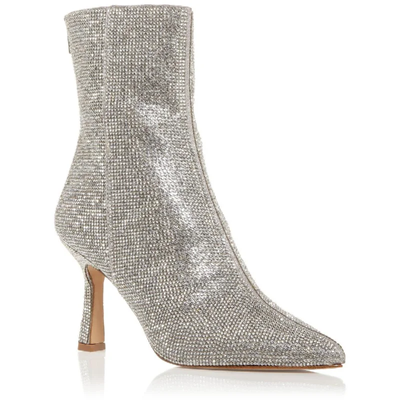 Stylish Basics Aqua Womens Hanar Pointed Toe Heels Ankle Boots