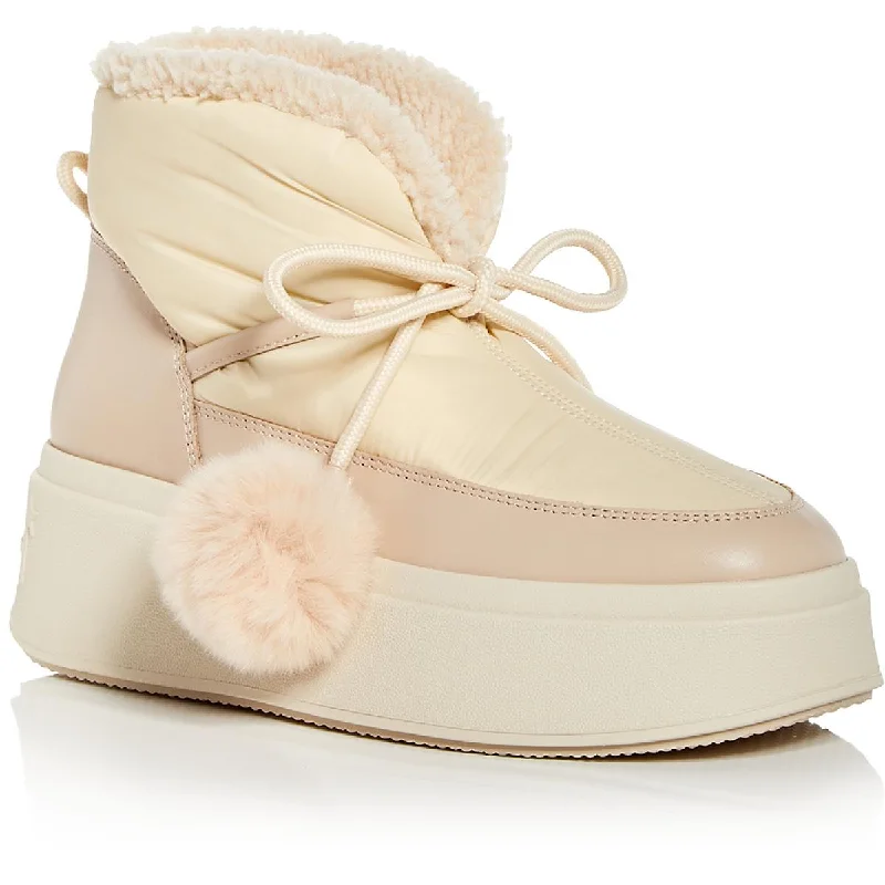 Sustainable Footwear Sale ASH Womens Mini  Slip On Cold Weather Booties
