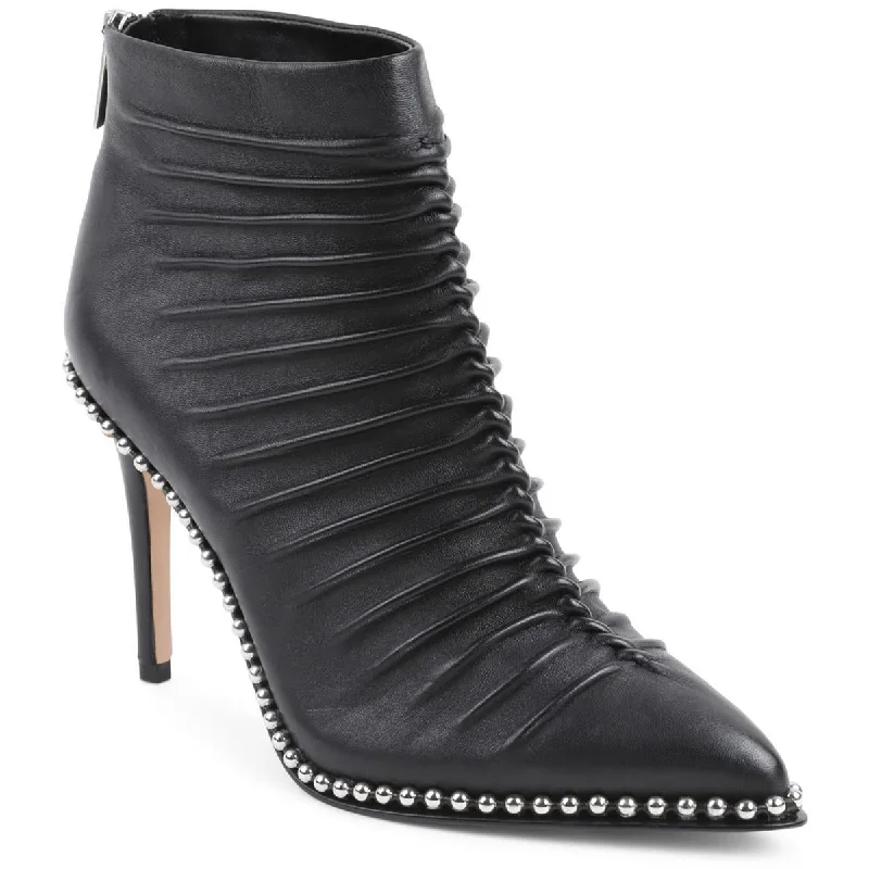 Slip-On Shoes Promotion BCBGeneration Womens Hinabi Leather Pointed Toe Ankle Boots