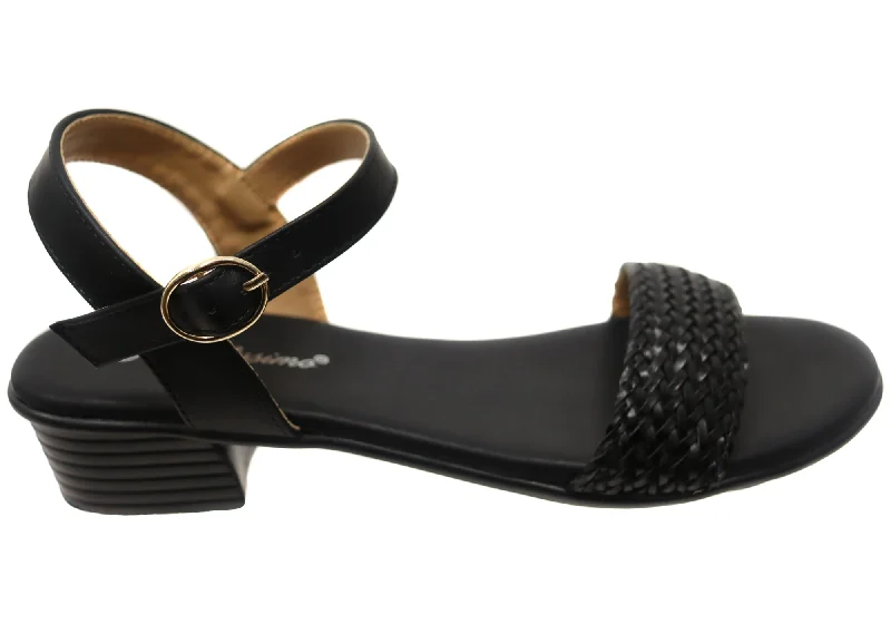 Limited-Time Shoe Deals Bellissimo Eve Womens Comfortable Low Heel Sandals