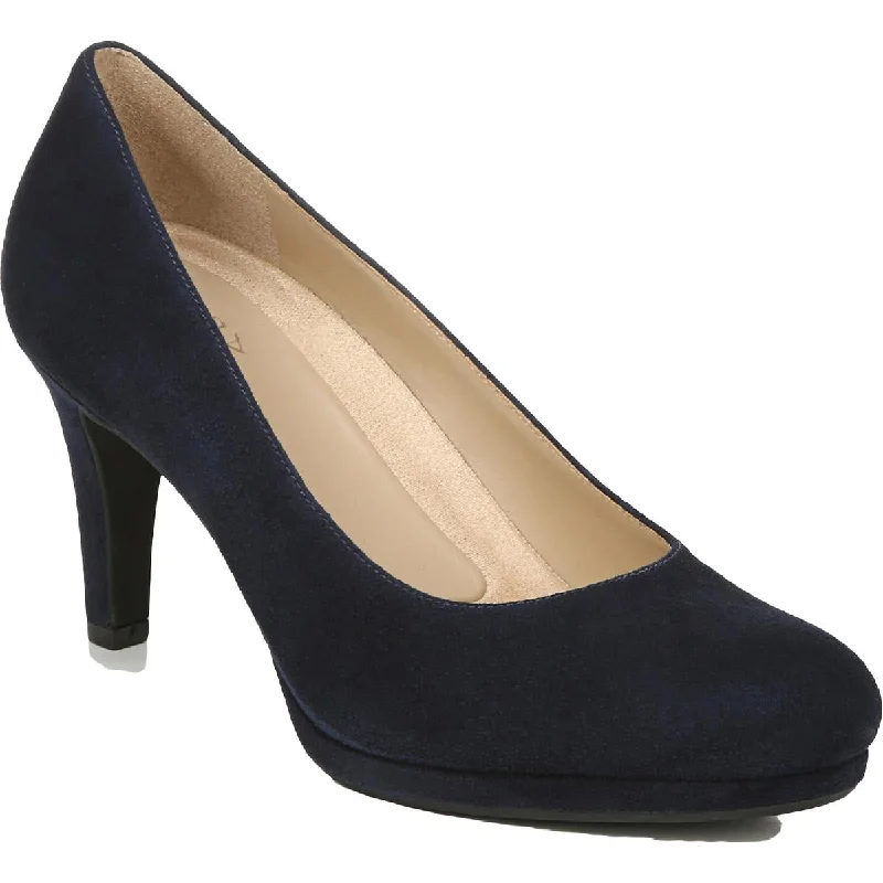 Navy Suede