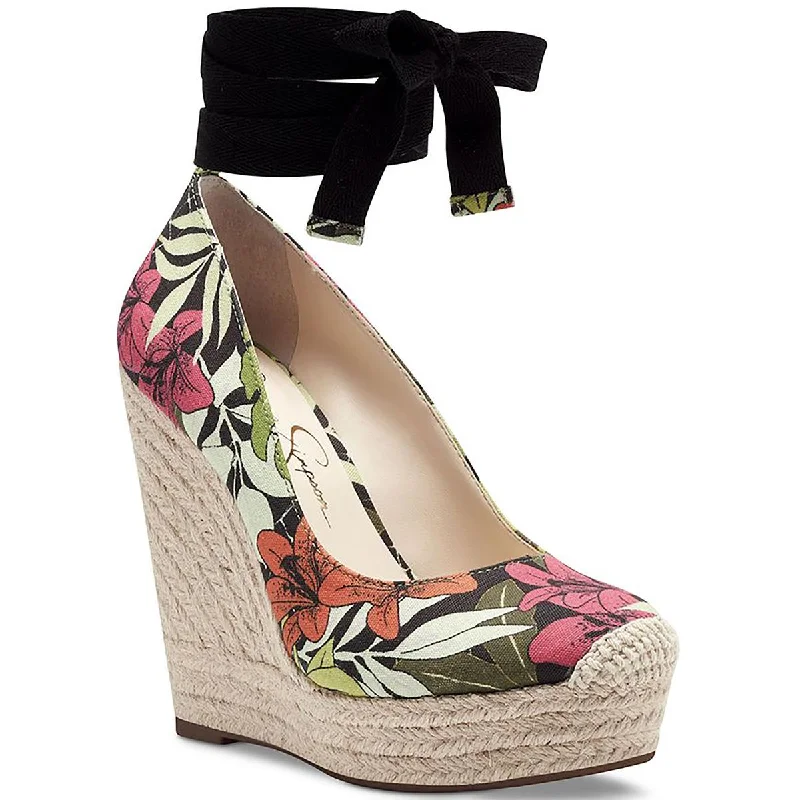 Ultra-Soft Flats Deal Zexie Womens Wrap Wedge Heels