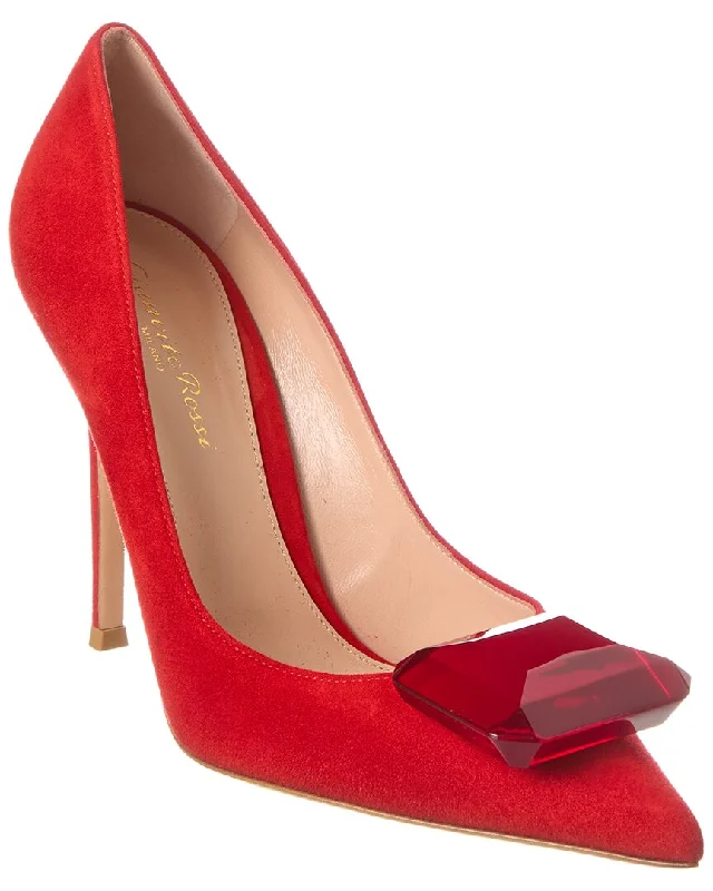 Sale On Sale Gianvito Rossi Jaipur 105 Suede Pump
