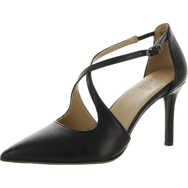 Sophisticated Boots Sale Anne Womens Leather Ankle Strap Pumps