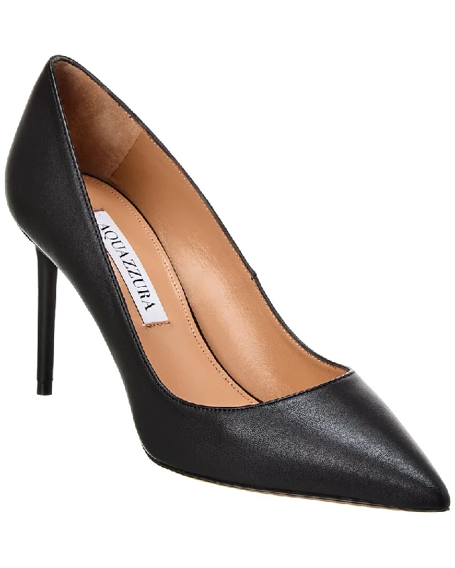 Seasonal Footwear Sale Aquazzura Purist 85 Leather Pump