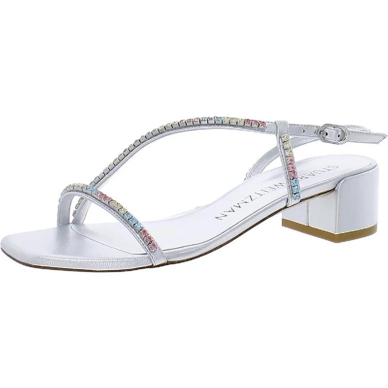 Romantic Chic Deals Soiree Womens Leather Ankle Strap Heels