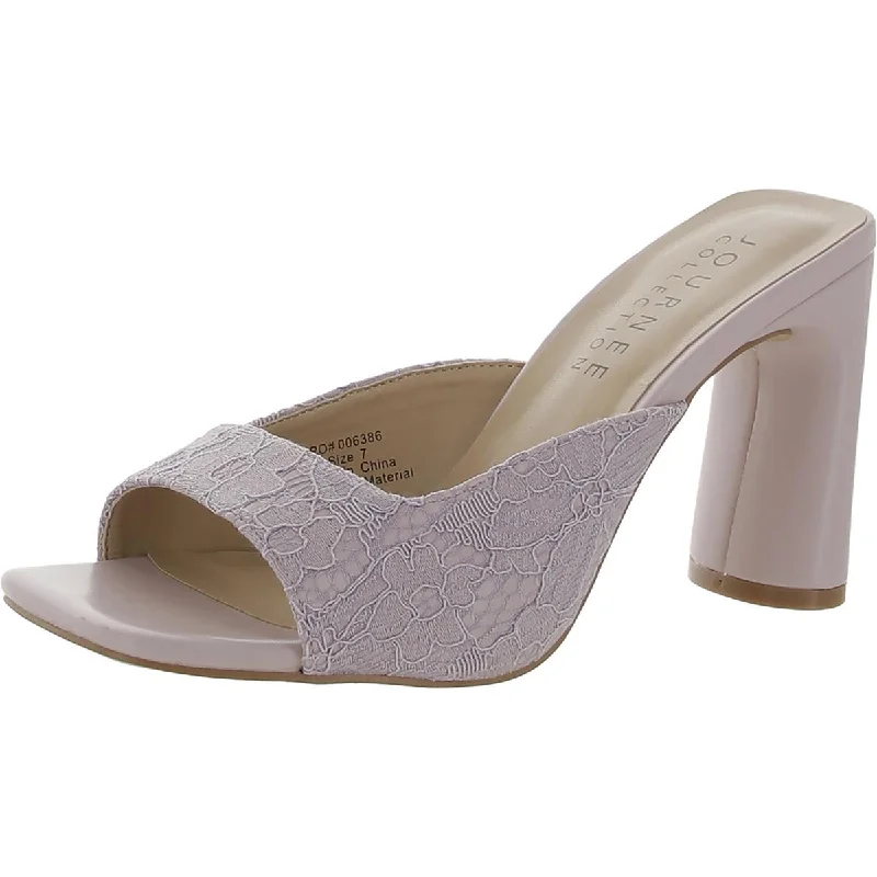 Elegant Evening Shoes Deal Womens Lace Slide