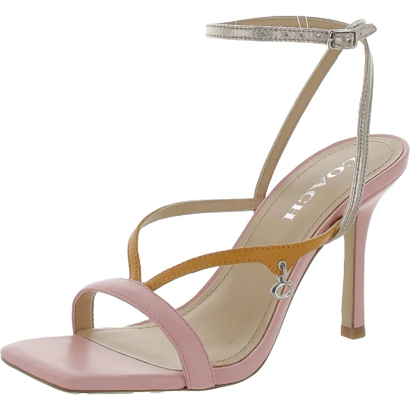 Sleek Dress Shoes Deal Kali Womens Faux Leather Heels
