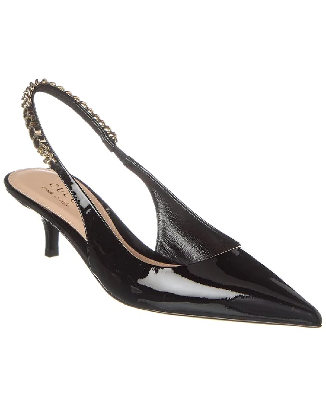 Athleisure Style Sale Gucci Signoria Patent Slingback Pump