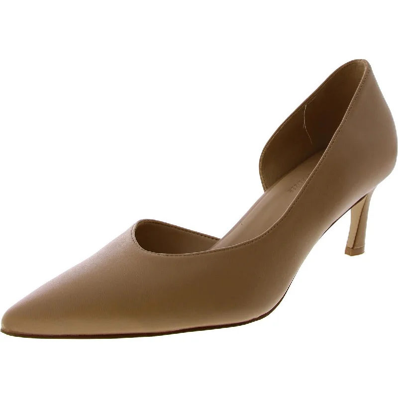 Exclusive Designer Shoes Sale Faith Womens Leather Pumps D'Orsay Heels