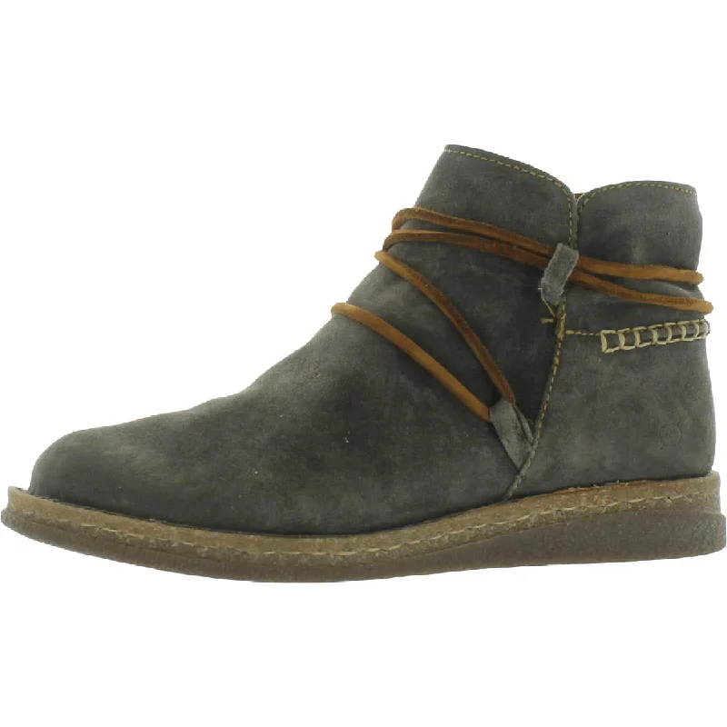 Break Fashion Norms Born Womens Calyn Slip On Close Toe Ankle Boots