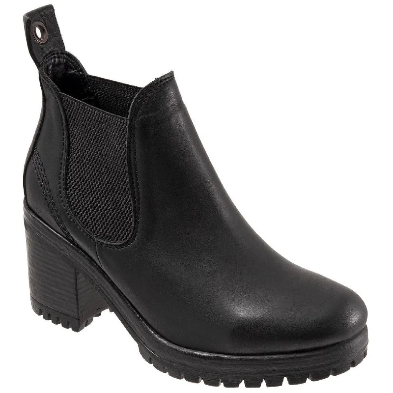 The Latest Trends Bueno Womens Flight Nubuck Laceless Ankle Boots