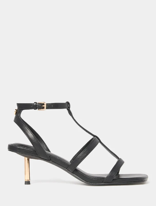 Women's Statement Boots Cindy Simple Sandal Heel