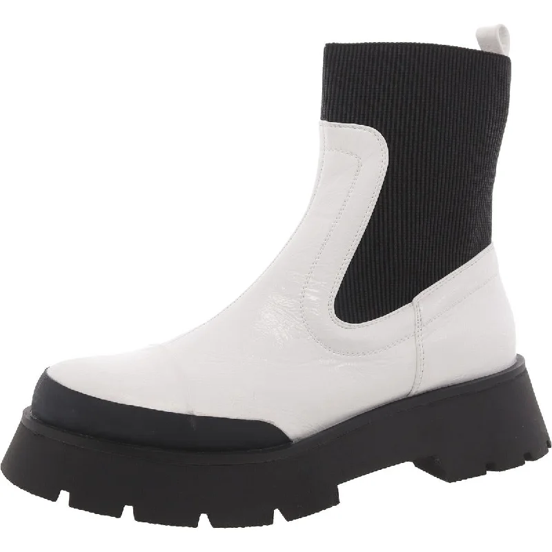 Explore What's New Circus by Sam Edelman Womens Faux Leather Block Heel Motorcycle Boots