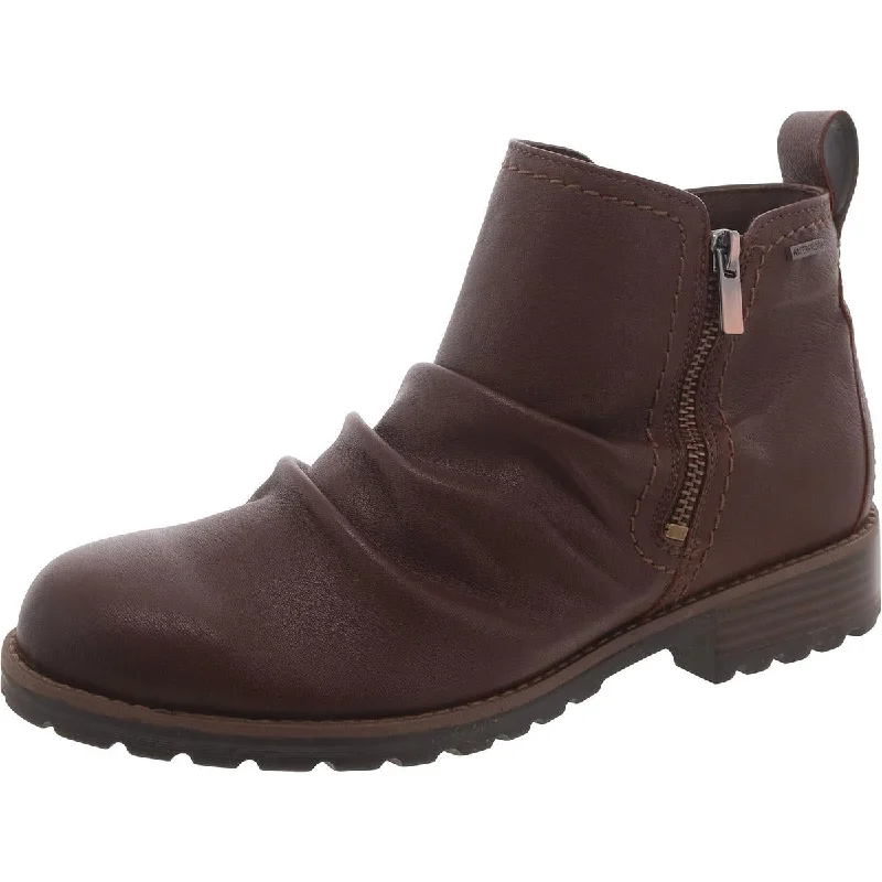 Lightweight Shoes Clarks Womens Leather Outdoor Booties