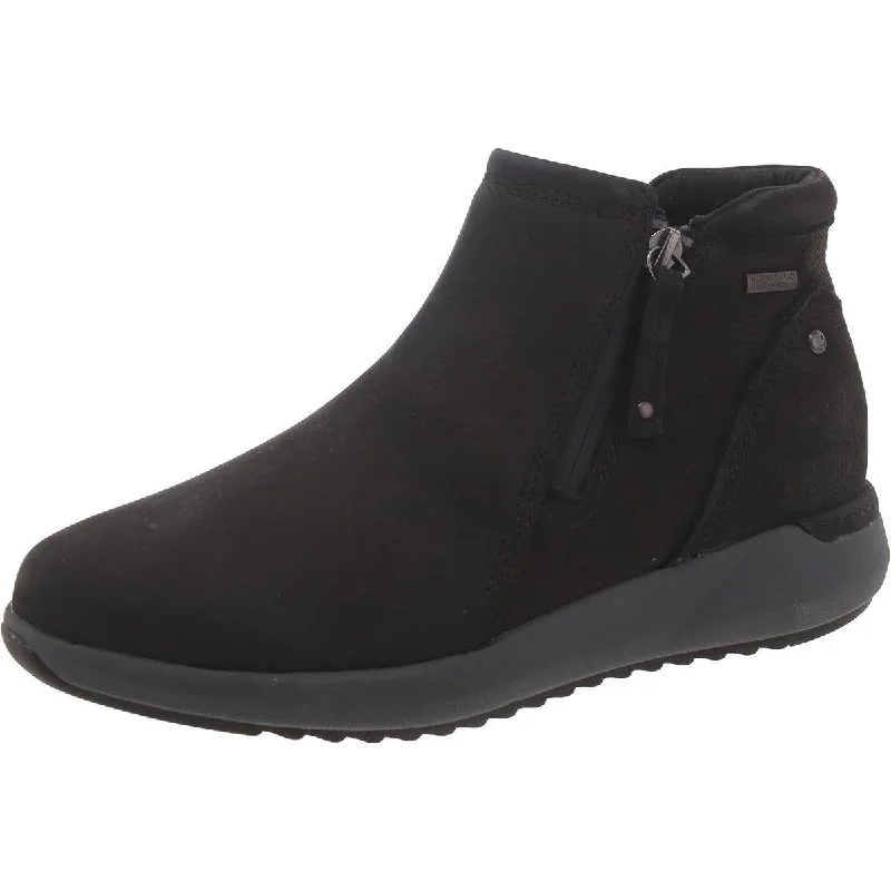 Summer Deals Cobb Hill Womens s Faux Leather Round toe Ankle Boots
