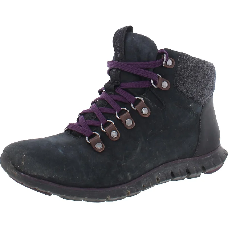 Chic & Cozy Collection Cole Haan Womens Zerogrand Hiker Suede Wool Trim Hiking Boots Chic & Cozy Collection Cole Haan Womens Zerogrand Hiker Suede Wool Trim Hiking Boots