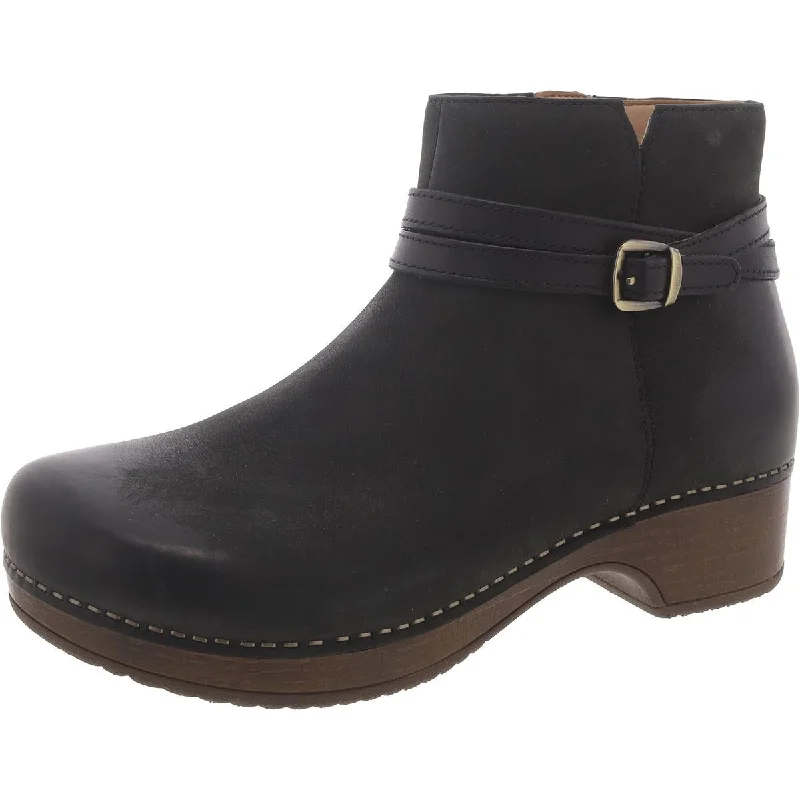 Catch Every Fashion Trend Dansko Womens Block Heel Zipper Booties