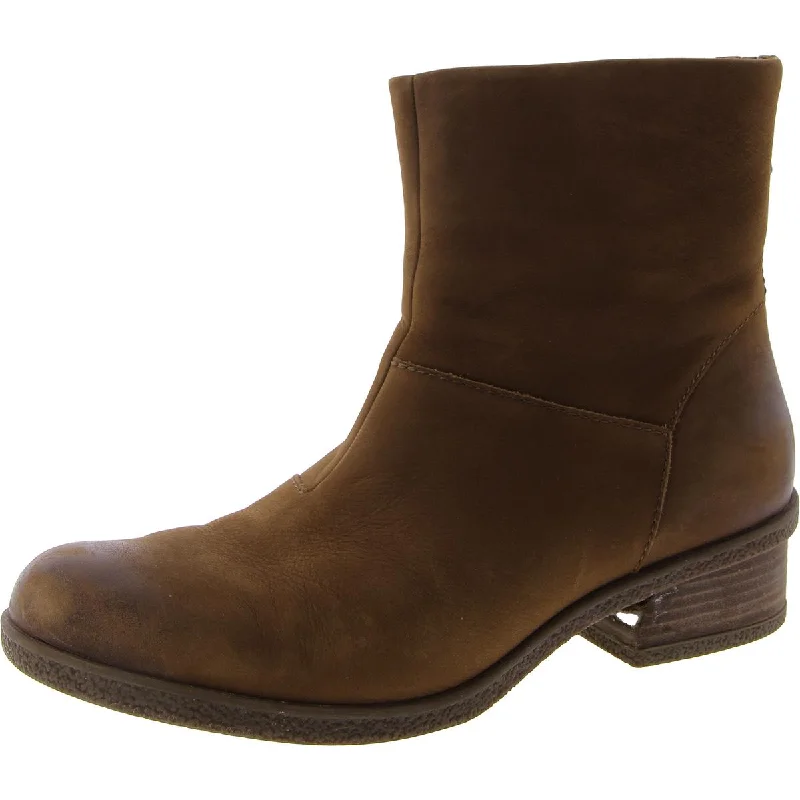 Stylish Savings Dansko Womens Leather Block Heel Ankle Boots