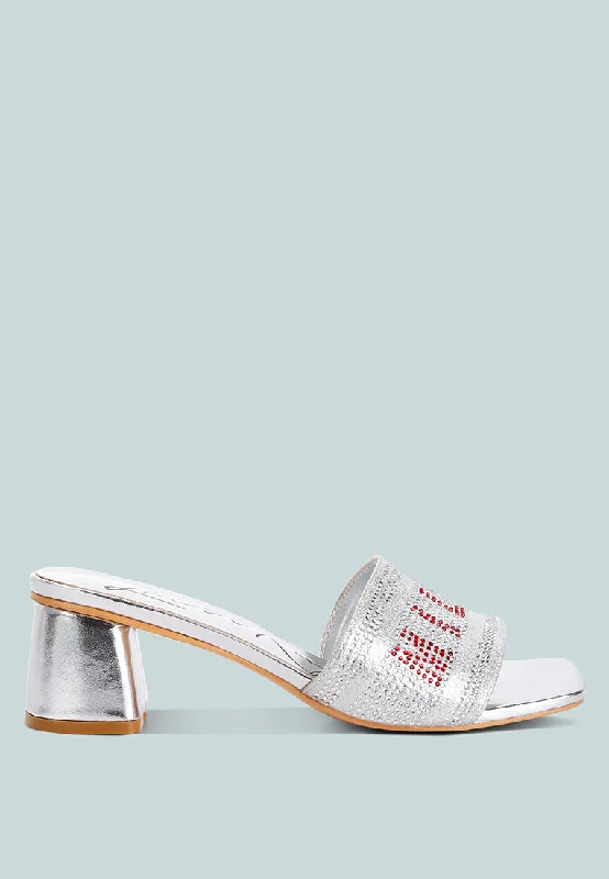 Smart Casual Shoes Sale Punstar Rhinestone Embellished Milan Sandals