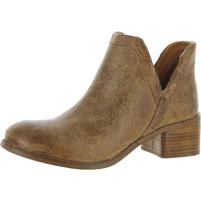 Buy More, Save More Diba True Womens Work Nerd Distressed Leather Ankle Boots
