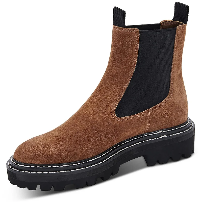 Dark Brown Suede