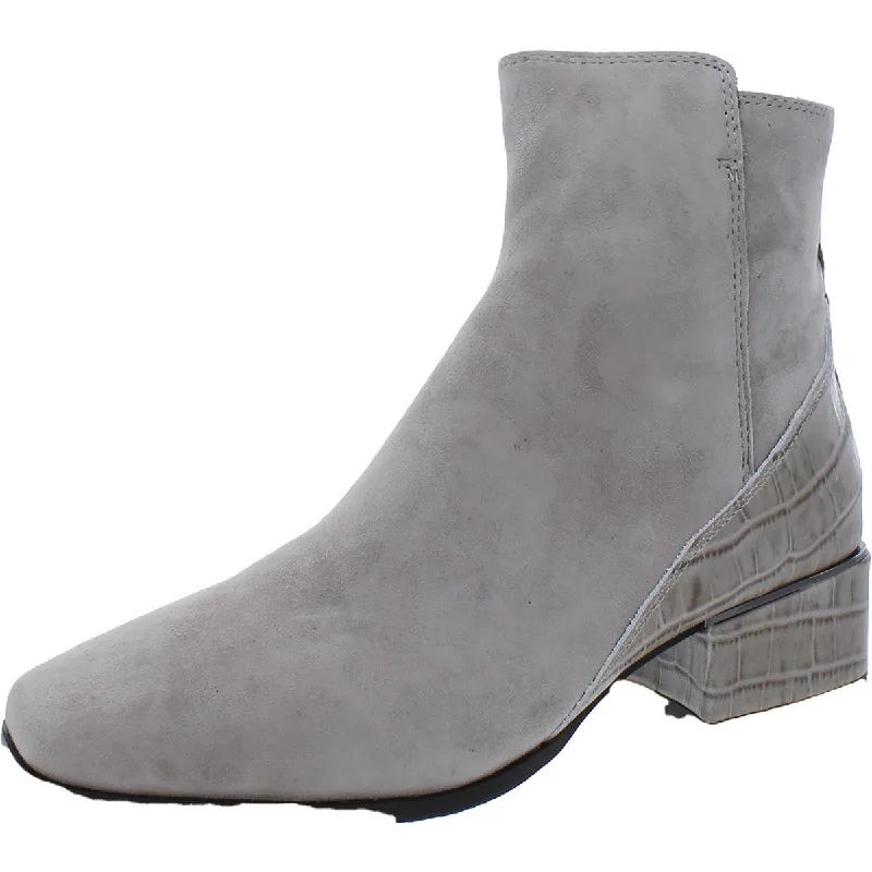 You'll Love Us Because Donald J. Pliner Womens AZIA02 Suede Pull On Booties