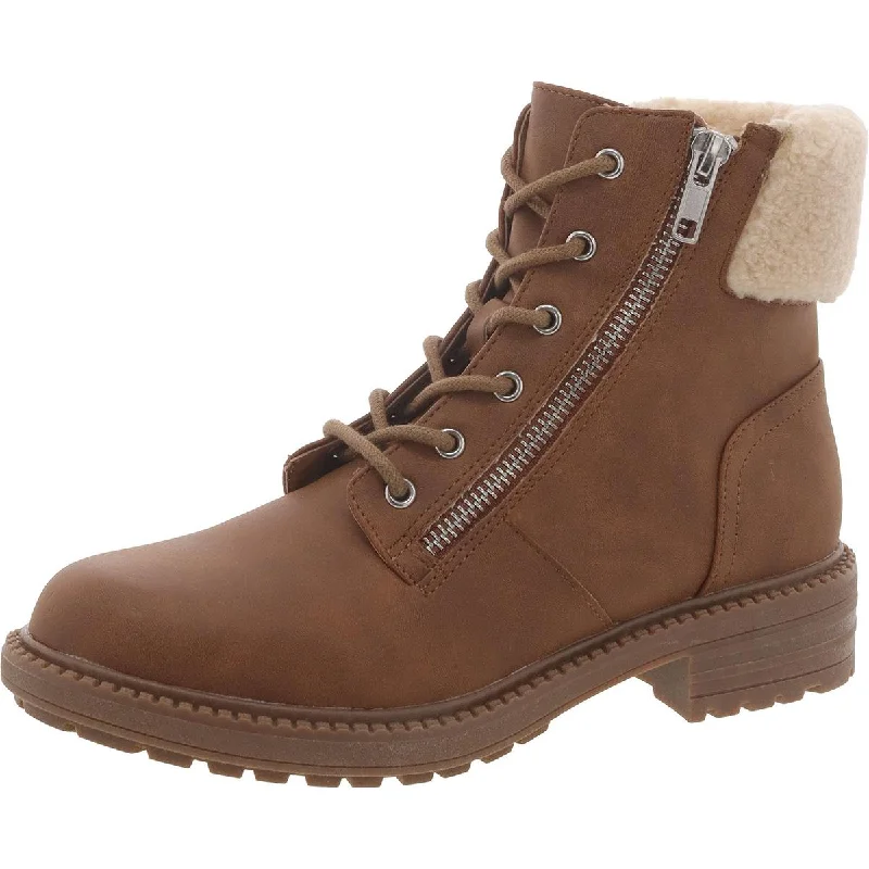 Fashion Forward, Function First DV By Dolce Vita Womens Nighy Faux Leather Lace Up Winter & Snow Boots Fashion Forward, Function First DV By Dolce Vita Womens Nighy Faux Leather Lace Up Winter & Snow Boots