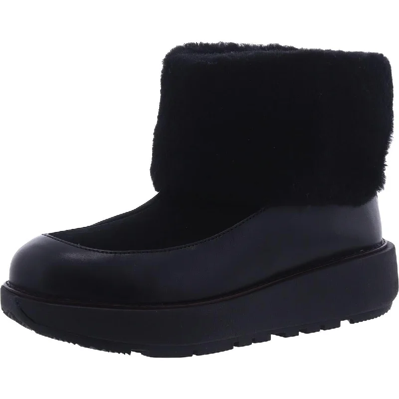 Stylish Deals Fitflop Womens HYDIE ANKLE BOOTS Leather Pull On Ankle Boots