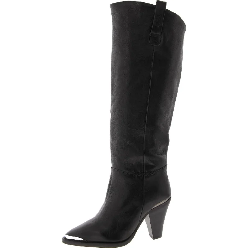 Trend Alert Free People Womens Stevie Boot Tall Leather Knee-High Boots