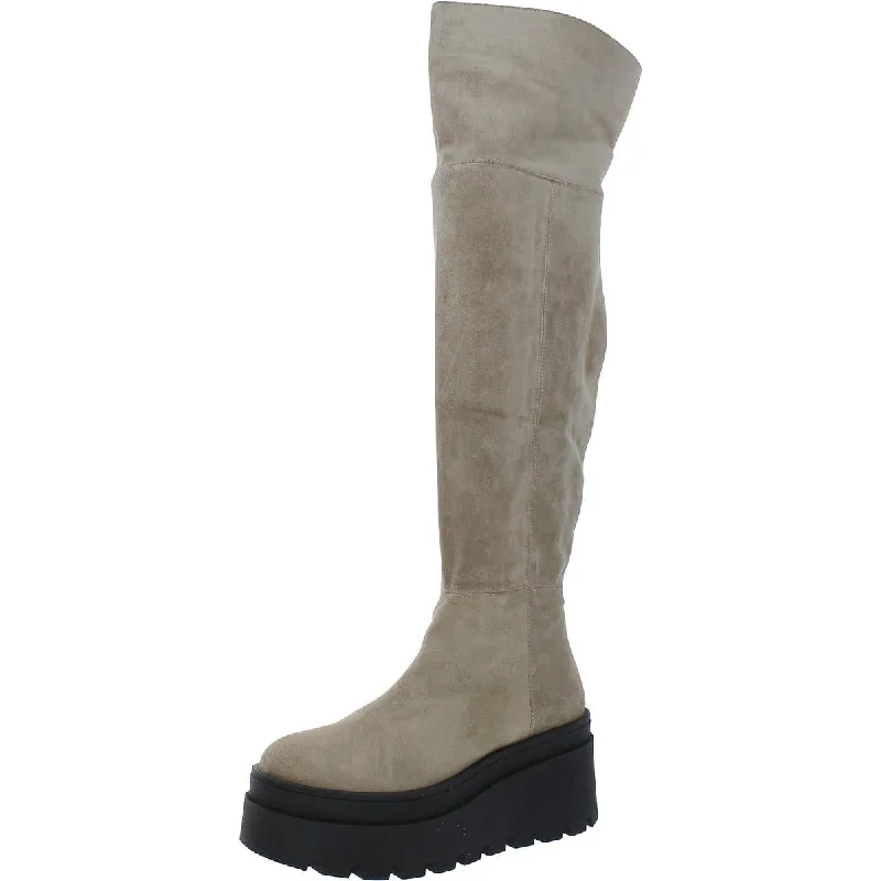 Crazy Price Slashing Free People Womens Tall Suede Over-The-Knee Boots
