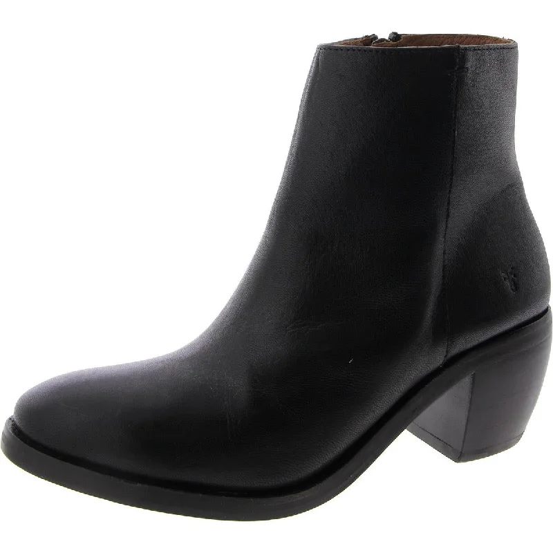 Modern Chic Discounts Frye Womens Block Heel Ankle Ankle Boots