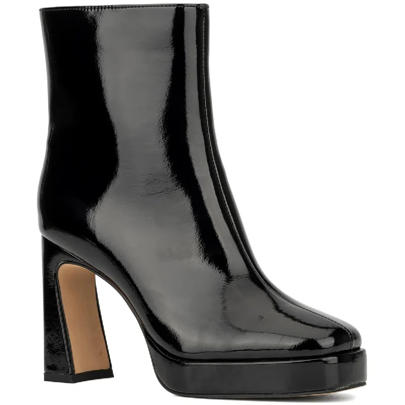 Premium Footwear Sale Gabrielle Union Womens Faux Leather Pull on Booties
