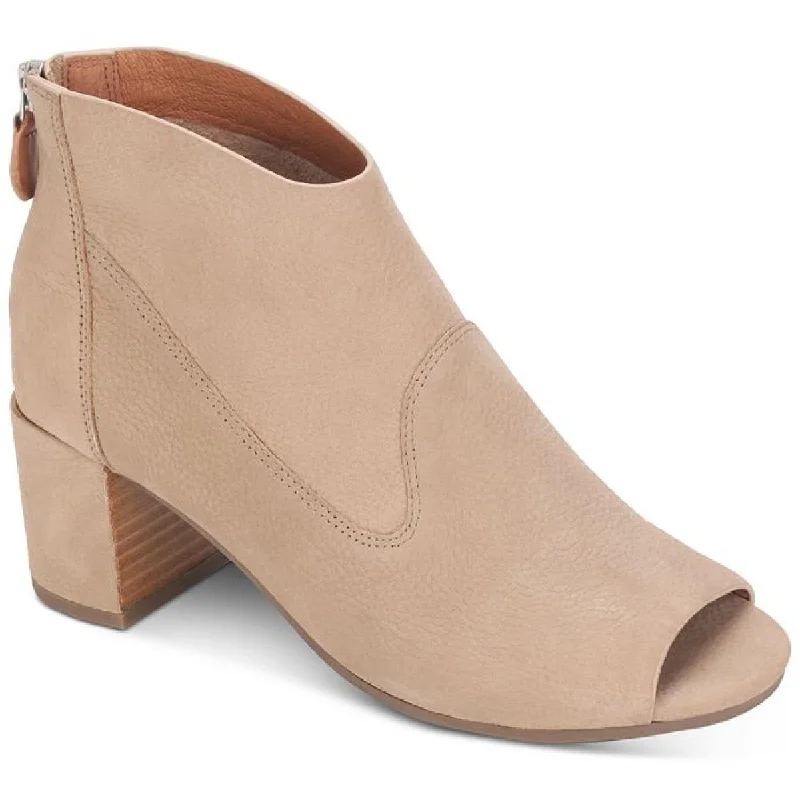 Casual Chic Gentle Souls by Kenneth Cole Womens Charlene Leather Open Toe Ankle Boots Casual Chic Gentle Souls by Kenneth Cole Womens Charlene Leather Open Toe Ankle Boots