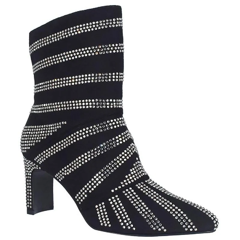 Boutique Styles Impo Womens VANIDY Faux Leather Pointed toe Booties