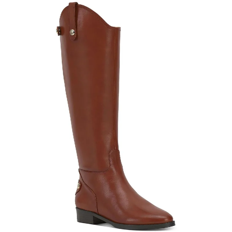 Trend Leading Collection INC Womens Alear Leather Tall Knee-High Boots