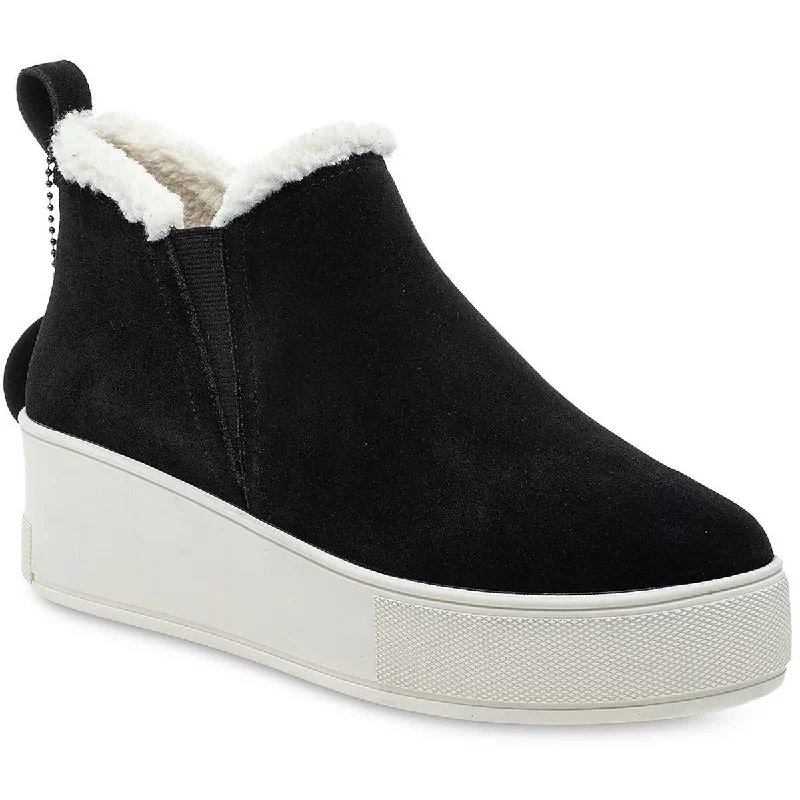Easy Elegance Sales J/Slides Womens Magic Slip On Leather Ankle Boots