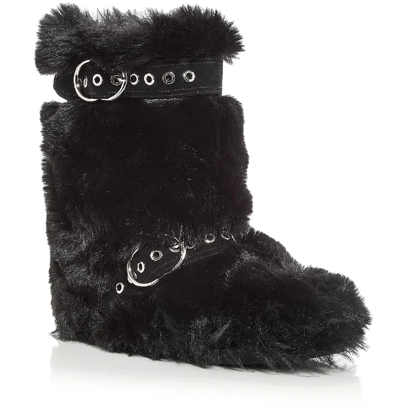 Premium Footwear Sale JC Play by Jeffery Campbell Womens Faux Fur Round Toe Mid-Calf Boots Premium Footwear Sale JC Play by Jeffery Campbell Womens Faux Fur Round Toe Mid-Calf Boots
