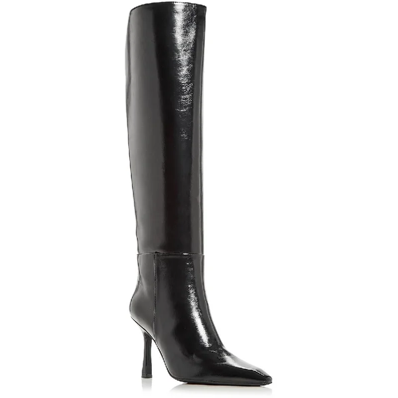 Flash Sales Jeffrey Campbell Womens Sincerely Patent Pointed Toe Knee-High Boots