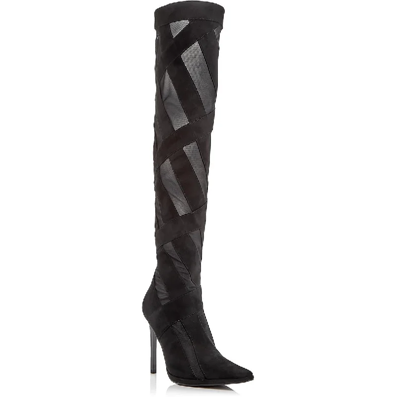 Stylish All-Day Wear Shoes Jeffrey Campbell Womens Tall Pull On Over-The-Knee Boots