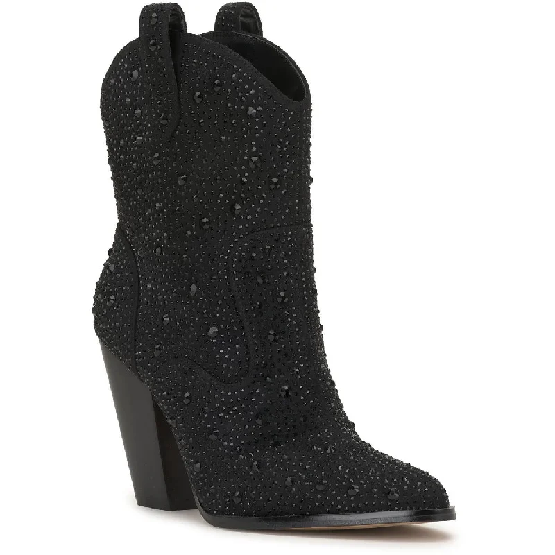 High-Fashion Casual Shoes Jessica Simpson Womens Cissely 2 Suede Heels Cowboy, Western Boots