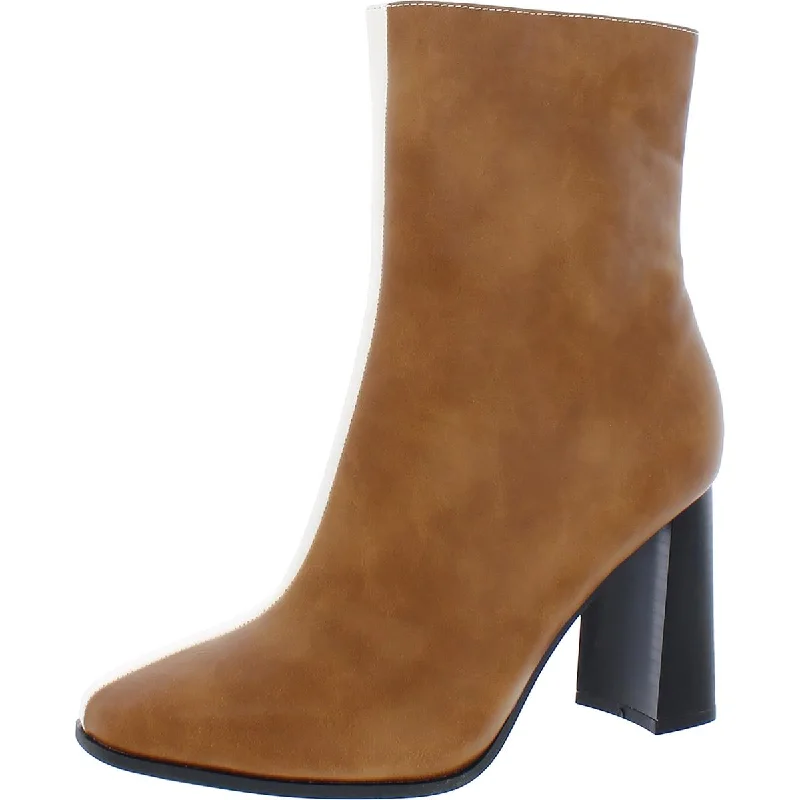 Day To Night Styles Journee Collection Womens Faux Leather Dressy Booties