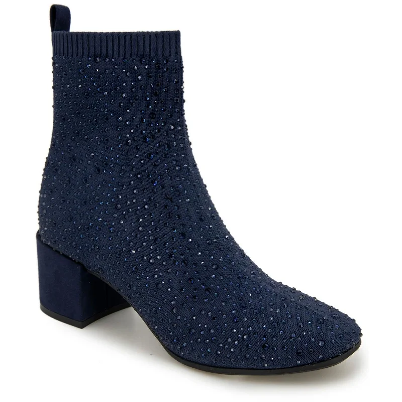 Comfortable Walking Shoes Kenneth Cole Womens Rida  Block Heel Dressy Ankle Boots